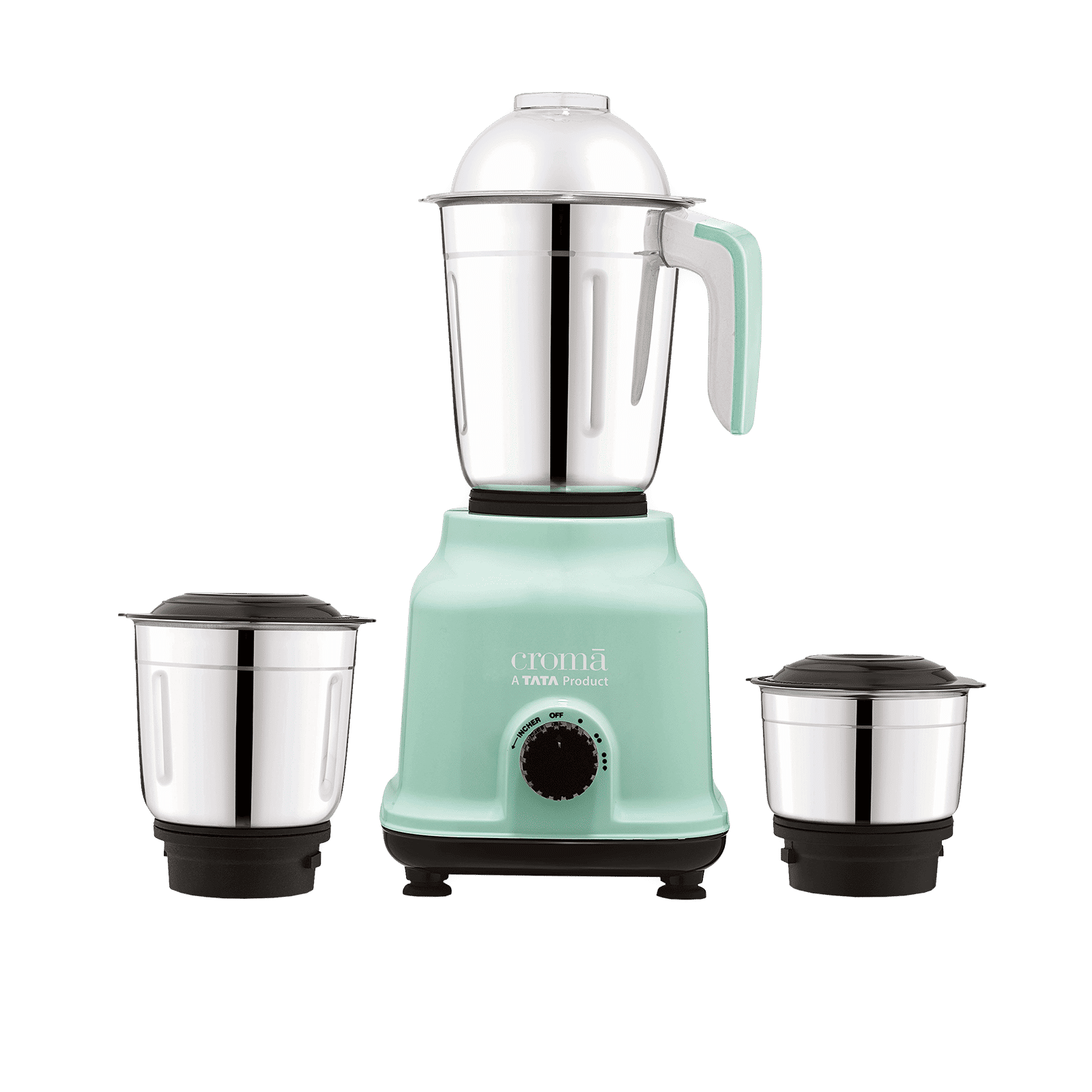 Buy Croma 500 Watt 3 Jars Mixer Grinder (19000 RPM, Shock Proof Body